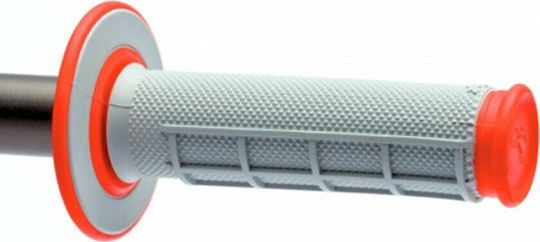 Renthal Mânere motocicletă Diamond Waffle Dual Compound în culoarea Gri