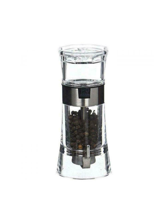 Peugeot Oslo Manual 2 in 1 Plastic Spice Mill 13cm Transparent