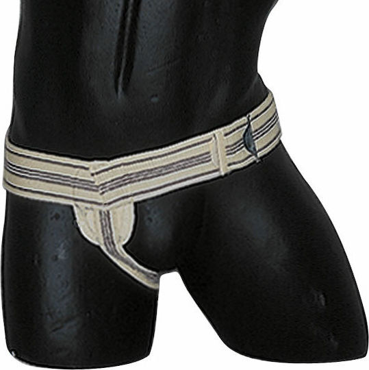 Kifidis Orthopedics Hernia belt with Fixed Pad 102220 Αbdominal Bandage Left Side Beige