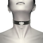 Coquette Hand Crafted Choker Fetish in Schwarz Farbe D-226912