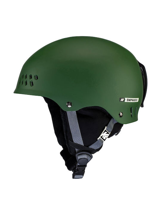 K2 Emphasis Damen Ski & Snowboard Helm Forest G...