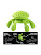 Kiwi Walker Lets Play Octopus Plastic Toy Dog Green 1pcs