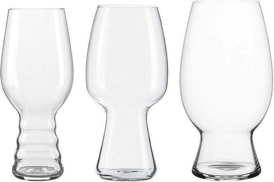 Spiegelau Craft Σετ Ποτήρια Μπύρας από Γυαλί 3τμχ Spiegelau Craft Σετ Ποτήρια Μπύρας από Γυαλί 3τμχ