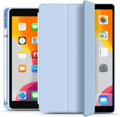 SC Pen Smart Flip Cover Δερματίνης Μπλε (iPad 2019/2020/2021 10.2'')