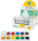 Adel Aquarellfarbe Mehrfarbig mit Pinsel