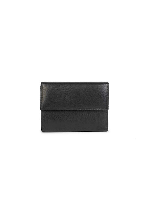 Fetiche Leather Small Leather Women's Wallet Black
