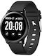 FitGo FW32 Smartwatch with Heart Rate Monitor (Black)