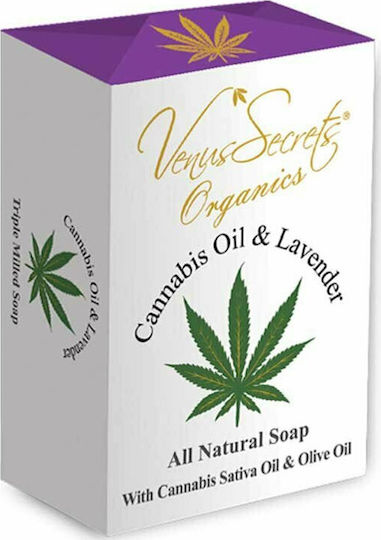 Venus Secrets Cannabis Oil & Lavender Seife Bar 150gr