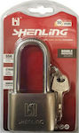 Padlock Brass with Key Padlock 50mm 50mm 1pcs