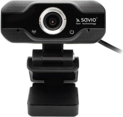 Savio CAK-01 Web Camera Full HD 1080p με Autofocus