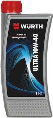 Wurth Ultra Synthetic Car Lubricant 10W-40 A3/B3 / B4 1lt for Diesel Engine