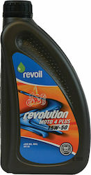 Revoil Revolution 4 Plus Масло 15W-50 1л