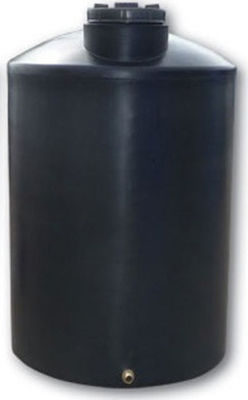 Bakoplast Πλαστική Δεξαμενή Νερού / Πετρελαίου / Λαδιού Κυλινδρική Κάθετη 800lt Λευκή