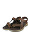 Merrell Tideriser Luna Strap J033627 Leder Herrensandalen in Braun Farbe