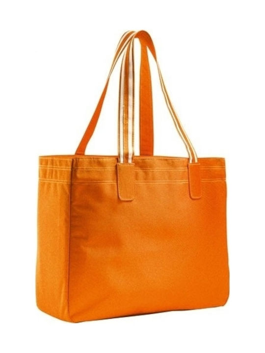 Sol's Rimini Υφασμάτινη Τσάντα για Ψώνια σε Πορτοκαλί χρώμα