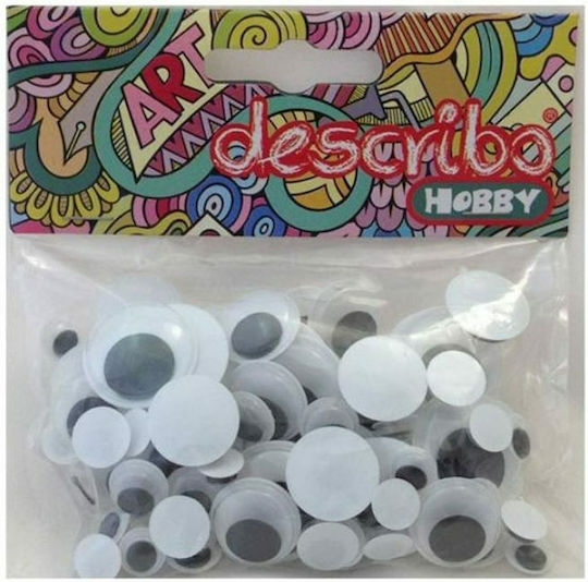 Describo Craft Eyes 75pcs in Black Color
