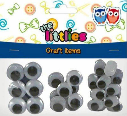 The Littlies Craft Eyes 28pcs in Black Color