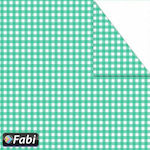 Fabi Cardboard 14560 Double Sided Turquoise 50x70cm