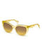 Just Cavalli Women's Sunglasses with Yellow Acetate Frame JC836S 39F