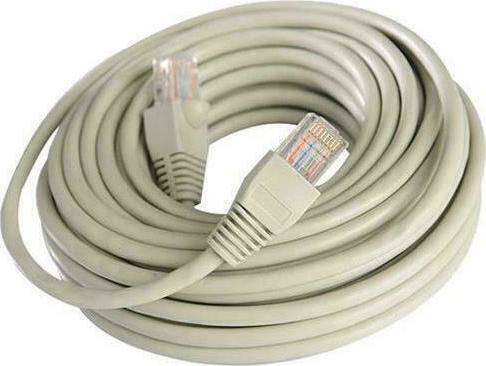 Eurolamp U/UTP Cat.6e (High Speed) Καλώδιο Δικτύου Ethernet 20m Γκρι