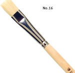 Lineo School Plaque Paint Brush Πινέλο Πλακέ Νο16 No16