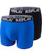 Men's Boxers Black / Blue 2Pack