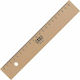 M+R Rigla Lemn 20cm