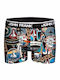 John Frank Space Men's Boxer Multicolour with Patterns