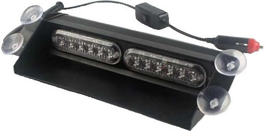 Raistar Auto-Leuchtturm 10 - 30V Wasserdicht 25.5cm mit Rot / Blau Beleuchtung