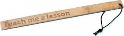Rimba Bondage Play Paddle Teach Me A Lesson Bambus Paddel in Braunen Farbe