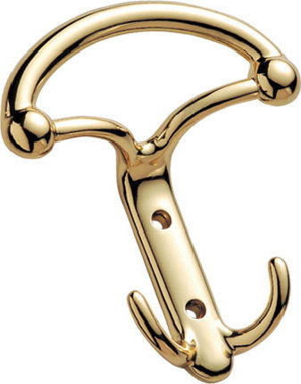 Viobrass 110 Metal Gold 2-Hook 10.7x3.7x12.3cm