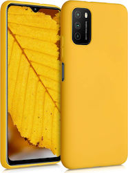KWmobile Задна корица Силикон Жълт (Poco M3 / R...