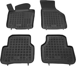 Rezaw Plast Σετ Μπροστινά και Πίσω 4τμχ για Volkswagen Passat / Tiguan 2011+ Μαύρα Rezaw Plast Σετ Μπροστινά και Πίσω 4τμχ για Volkswagen Passat / Tiguan 2011+ Μαύρα