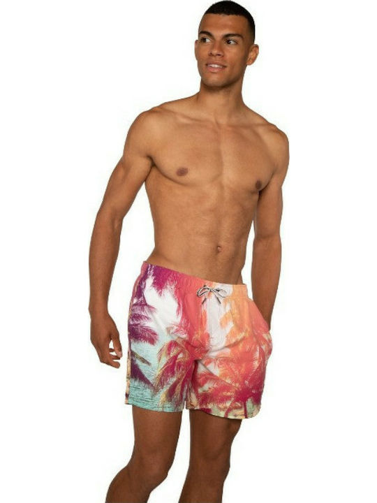 Protest Souflee Herren Badebekleidung Shorts Mehrfarbig mit Mustern