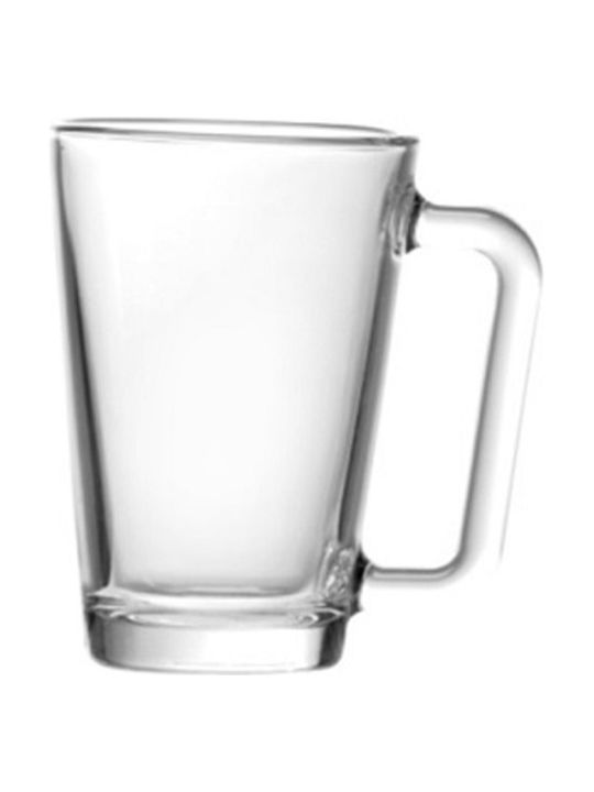 Uniglass Los Angeles Cană Sticlă Transparentă 260ml 50820 1buc