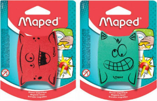 Maped Schwamm für Whiteboard Magnetischer Whiteboard Radiergummi Weiß 586010