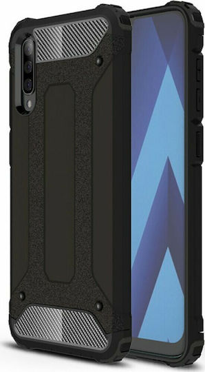 Forcell Armor Umschlag Rückseite Kunststoff / Silikon Schwarz (Xiaomi Mi Note 10 Lite)