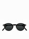 Izipizi Sun H Sunglasses with Black Acetate Frame and Black Lenses