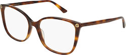 Gucci Rame Ochelari Pentru Femei Acetat Fluture...