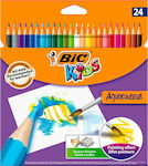 Bic Kids Aquacouleur Pencils Set 24pcs