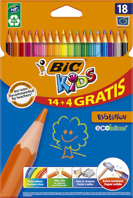 Bic Kids Evolution Farbstift-Set 14Stück 9202972