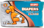 Hushpet Diapers Dog Diaper Pants Small 12pcs