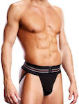 Blue Line Microfiber Jock Strap Black