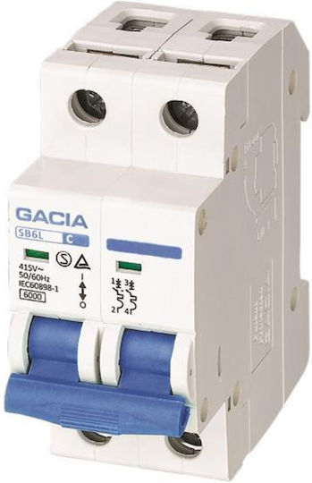 Gacia Siguranță automată 20A Bipolară AC 500-43013