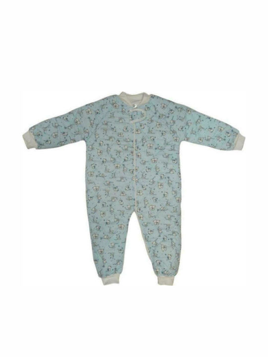 Baby Star Winter Baby Sleeping Bag in Blue Baby Star Winter Baby Sleeping Bag in Blue