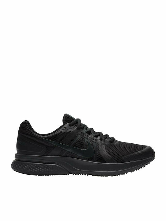 Nike Run Swift 2 Ανδρικά Αθλητικά Παπούτσια Running Black / Dark Smoke Grey