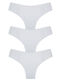 Βαμβακερά Damen Brasilien 3Pack Weiß