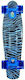 Nils Art Tiger Complete Penny Board 5.51" Blue