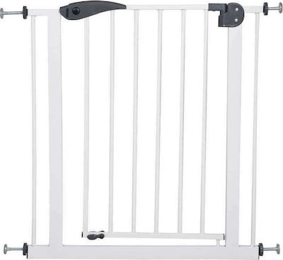 Monodi Guimo Foldable Safety Gates made of Metal in White Color 1pcs