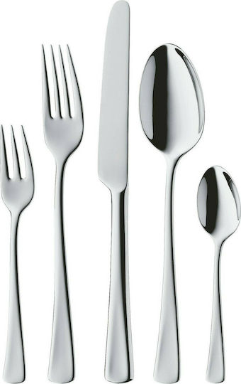 Cryspo Trio Monaco Besteckset Edelstahl 18/10 Silber 65 Stück